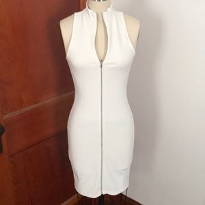 Express White Body-con Dress